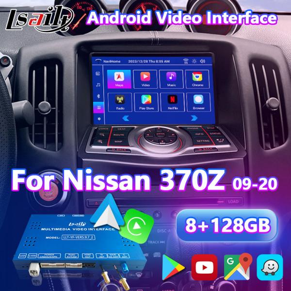 Android Multimedia Video Interface for 2009-2021 Nissan 370Z GT Edition Nismo Wireless Carplay Android Auto Upgrade