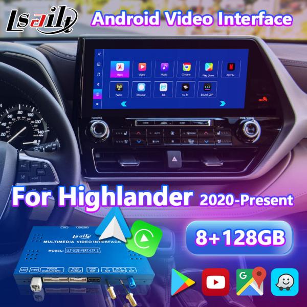 Android Multimedia Video Interface for 2020-Present Toyota Highlander