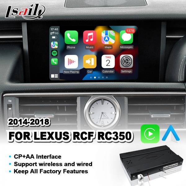 Navihome Wireless Android Auto Carplay Interface for 2014-2018 Lexus RC RC200t RC300h RC350 RCF RC300