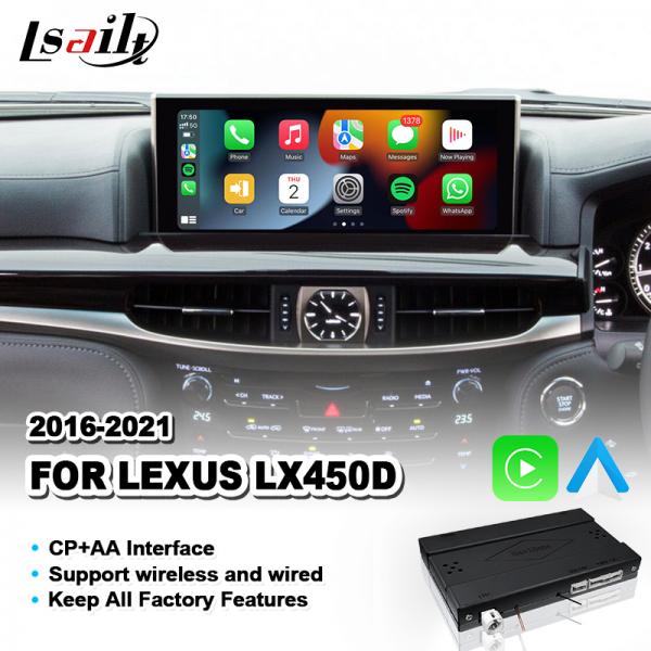 Navihome Wireless Android Auto Carplay Interface for 2016-2021 Lexus LX 570 LX450d LX570