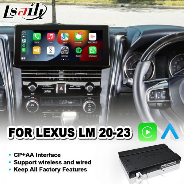 Navihome Wireless Android Auto Carplay Interface for 2020-2023 Lexus LM LM300h LM350