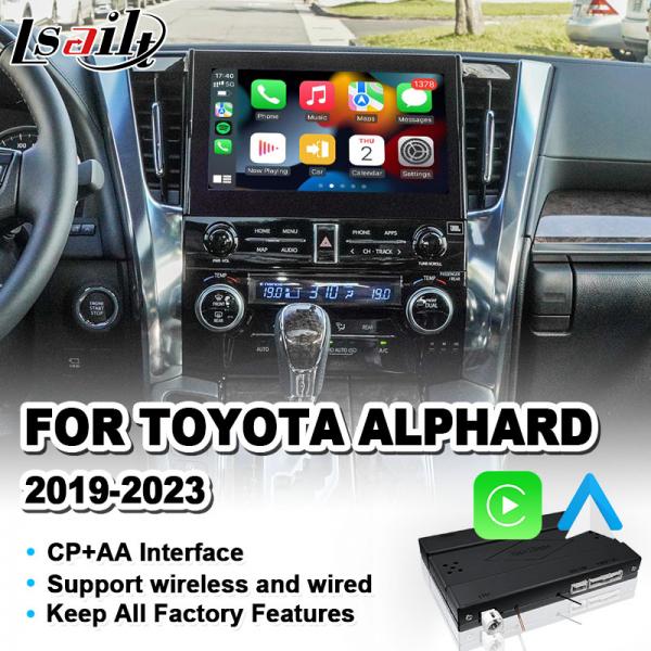Navihome Wireless Android Auto Carplay Interface for 2019 -2023 Toyota Alphard Vellfire JBL High Version