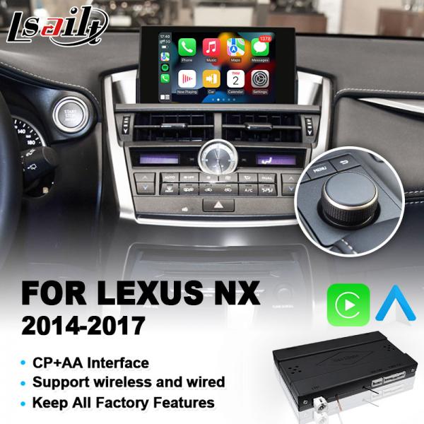 Navihome Wireless Android Auto Carplay Interface for 2014-2017 Lexus NX Knob NX200t NX300h