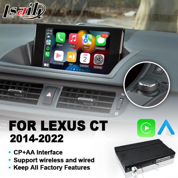 Navihome Wireless Android Auto Carplay Interface for 2014-2022 Lexus CT Knob CT200h