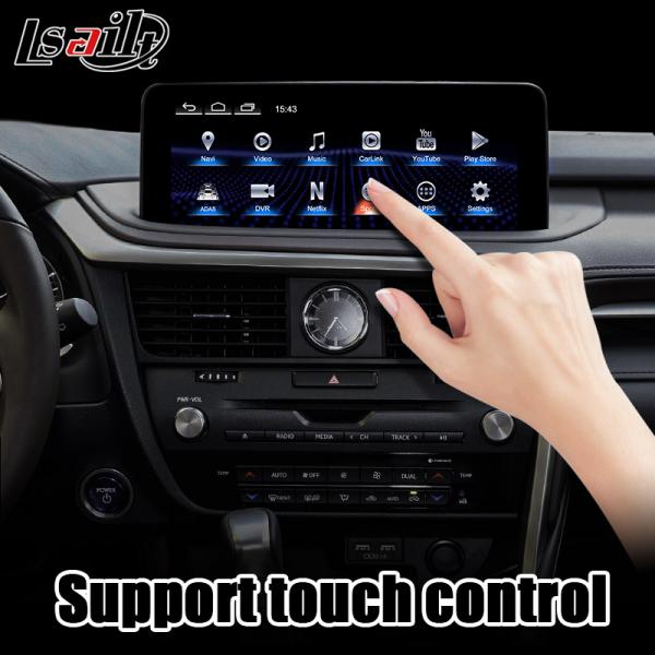 Android 13 Car Auto Interface for GX460 2014-2021 Lexus OEM Screen Upgrade Kits Wireless CarPlay Interface by Lsailt